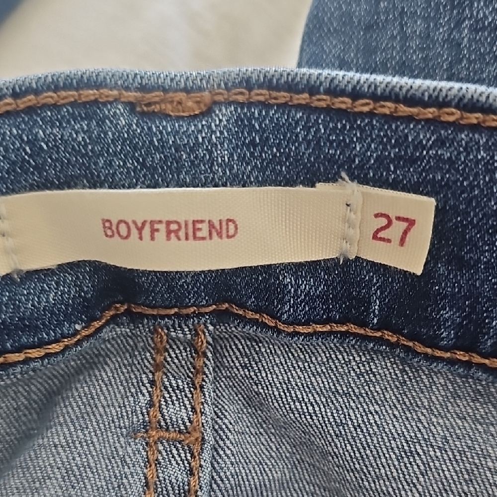 Signature by Levi Strauss Blue Boyfriend Jeans